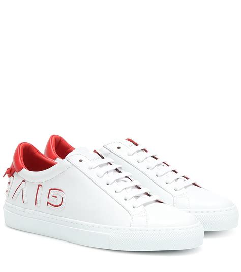 givenchy urban knot sneakers red|givenchy white high top sneakers.